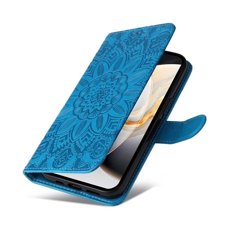 For Tecno Camon 30 4G / 5G Embossed Sunflower Leather Phone Case