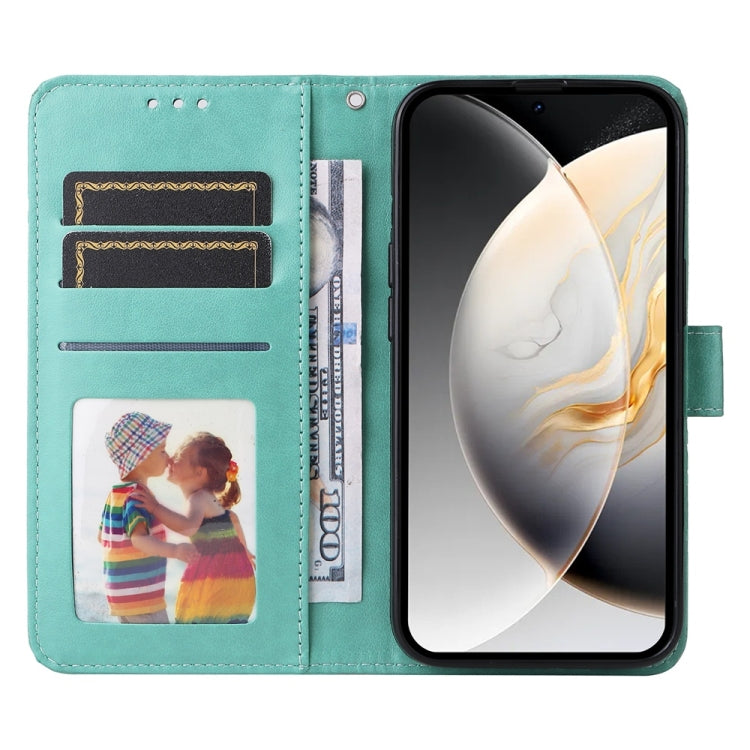 For Tecno Camon 30 4G / 5G Embossed Sunflower Leather Phone Case