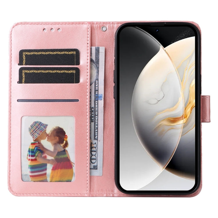 For Tecno Camon 30 4G / 5G Embossed Sunflower Leather Phone Case