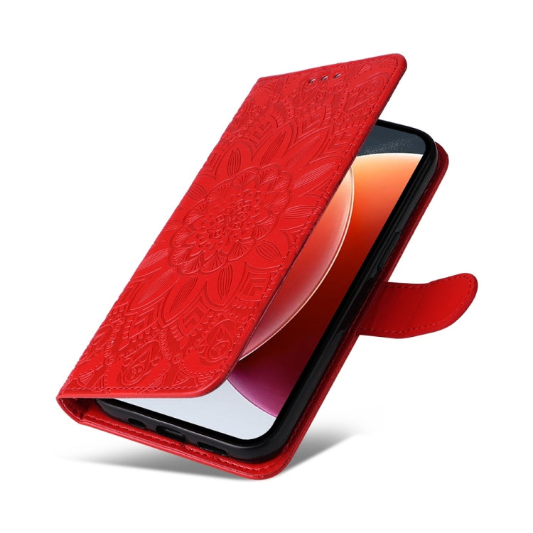 For Tecno Camon 30 Premier Embossed Sunflower Leather Phone Case