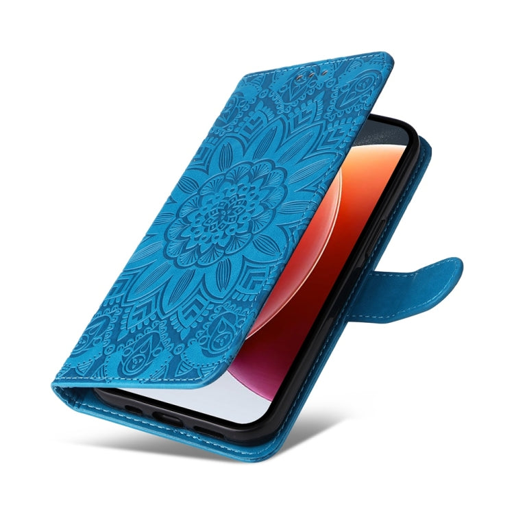 For Tecno Camon 30 Premier Embossed Sunflower Leather Phone Case