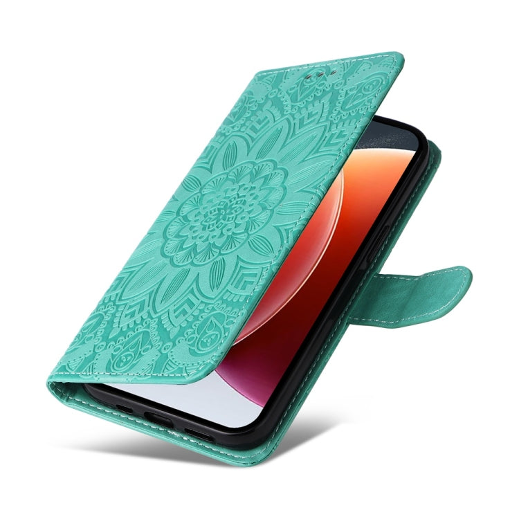 For Tecno Camon 30 Premier Embossed Sunflower Leather Phone Case