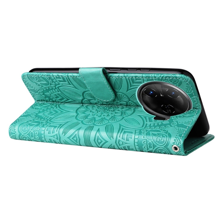 For Tecno Camon 30 Pro Embossed Sunflower Leather Phone Case