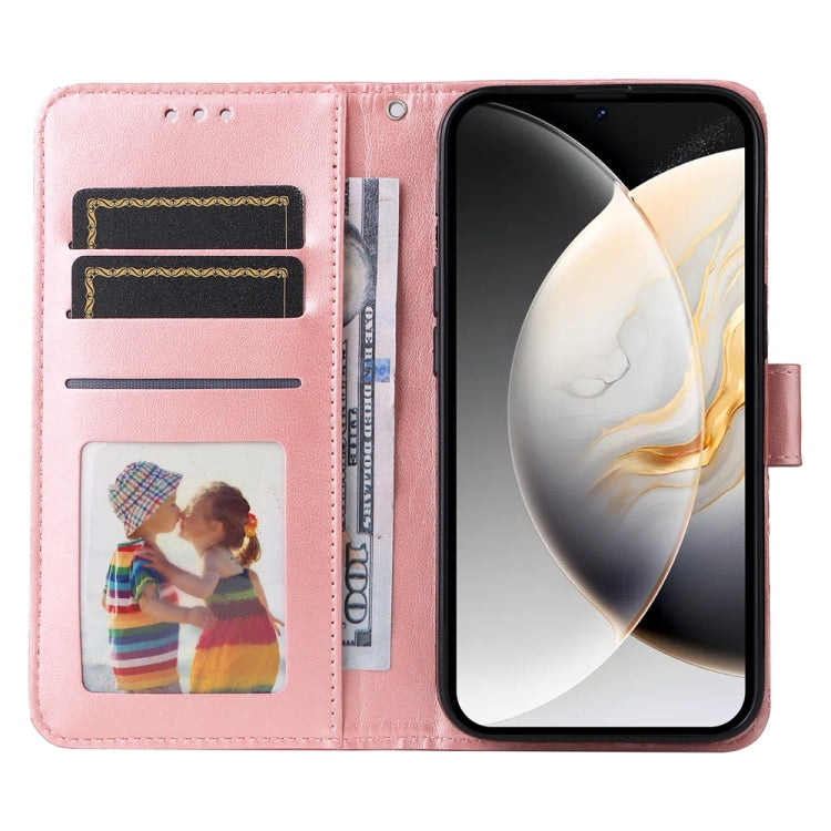 For Tecno Camon 30 Pro Embossed Sunflower Leather Phone Case