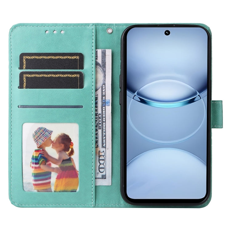 For Tecno Spark 30 5G / Pova 6 Neo 5G Embossed Sunflower Leather Phone Case