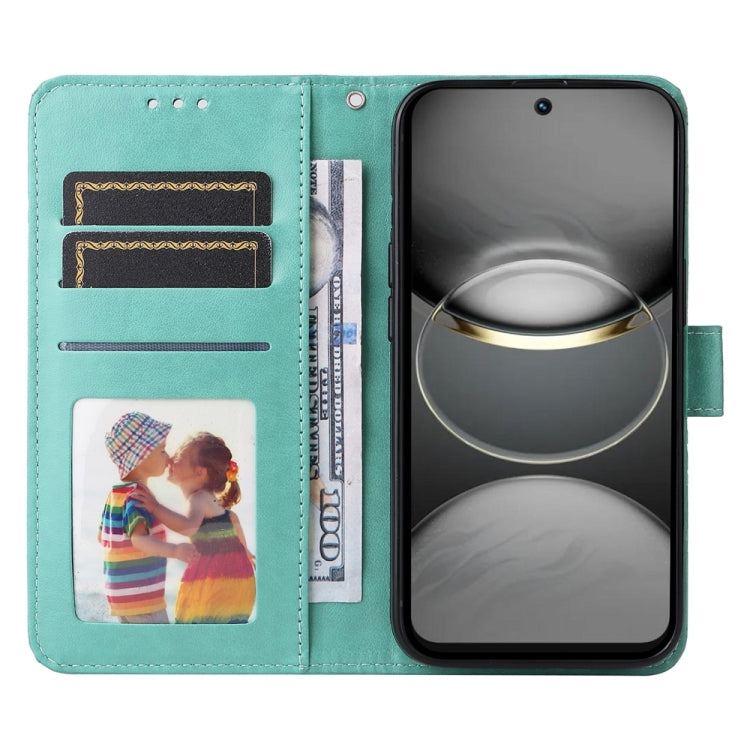 For Tecno Spark 30 Pro 4G Embossed Sunflower Leather Phone Case