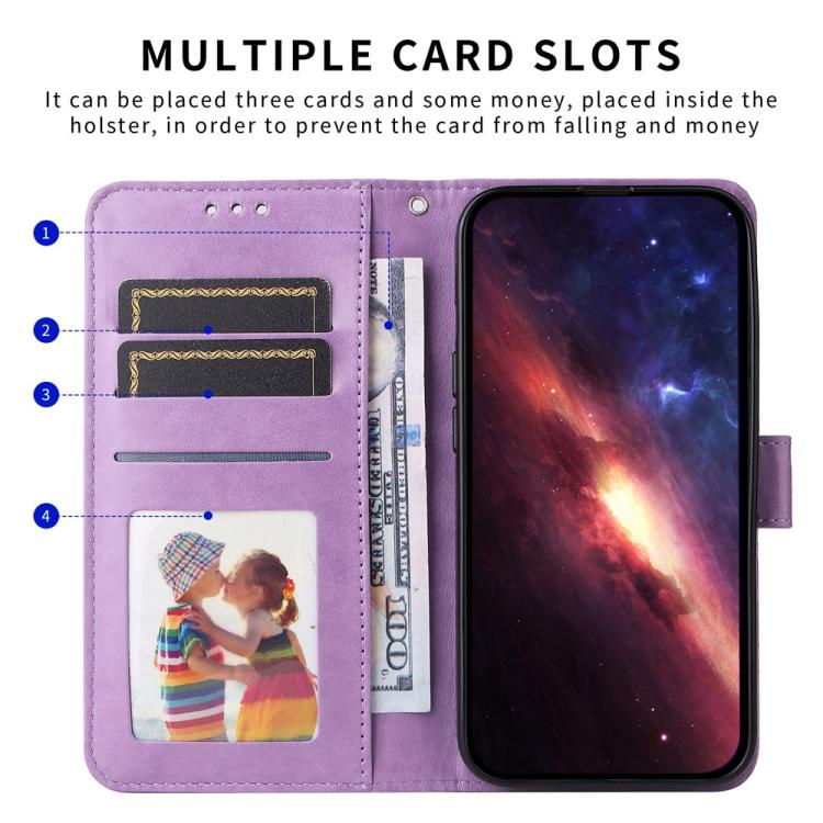 For Tecno Spark 40 Pro+ 4G Embossed Sunflower Leather Phone Case