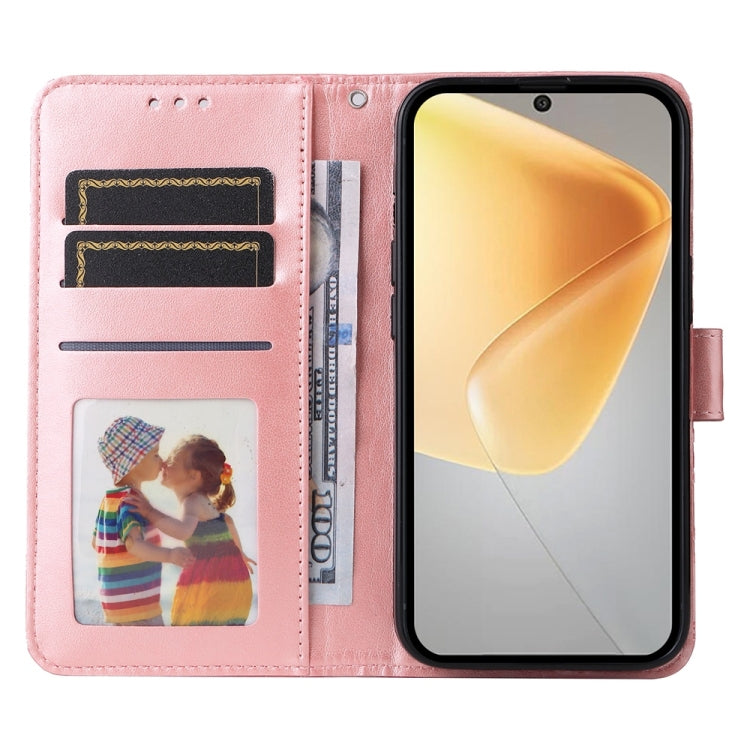 For Infinix Hot 50 4G Embossed Sunflower Leather Phone Case