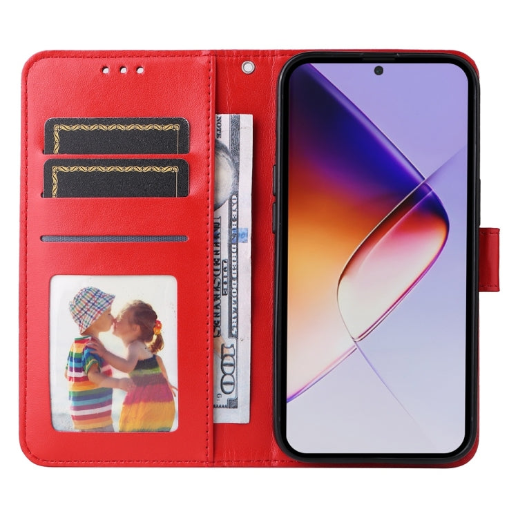 For Infinix Note 40 Pro 4G / 5G / Note 40 Pro+ Embossed Sunflower Leather Phone Case