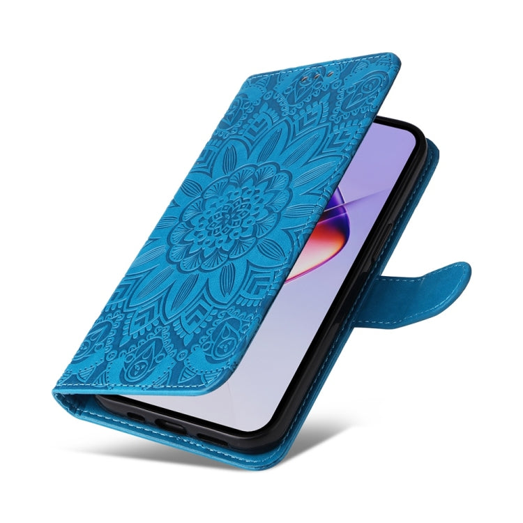 For Infinix Note 40 Pro 4G / 5G / Note 40 Pro+ Embossed Sunflower Leather Phone Case