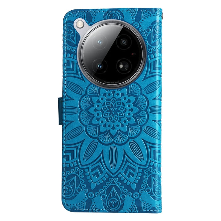 For Infinix Zero 40 4G / 5G Embossed Sunflower Leather Phone Case