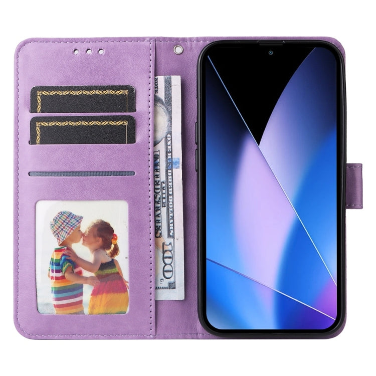 For Infinix Zero 40 4G / 5G Embossed Sunflower Leather Phone Case