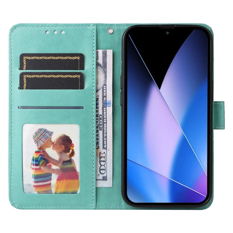 For Infinix Zero 40 4G / 5G Embossed Sunflower Leather Phone Case