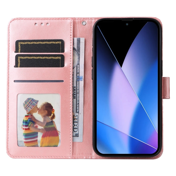 For Infinix Zero 40 4G / 5G Embossed Sunflower Leather Phone Case