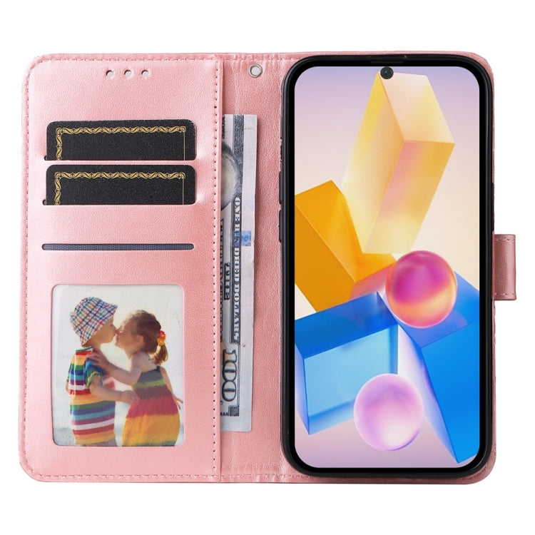 For Infinix Hot 40 / Hot 40 Pro Embossed Sunflower Leather Phone Case