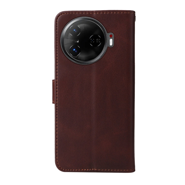 For Tecno Camon 30 Pro Classic Calf Texture Flip Leather Phone Case