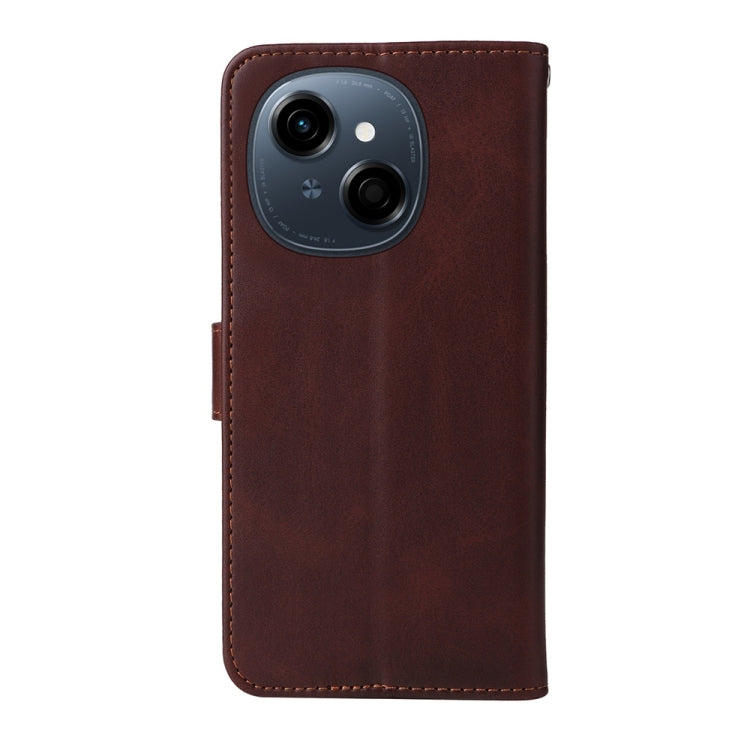 For Tecno Spark Go 1 / Pop 9 / Spark Go 2025 Classic Calf Texture Flip Leather Phone Case
