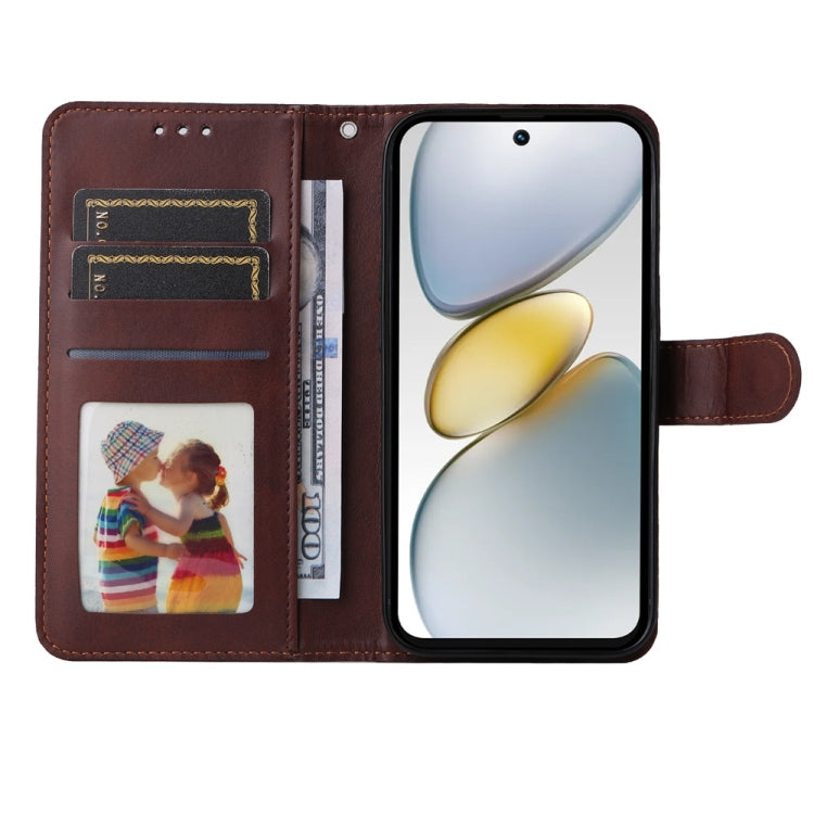 For Tecno Spark Go 1 / Pop 9 / Spark Go 2025 Classic Calf Texture Flip Leather Phone Case