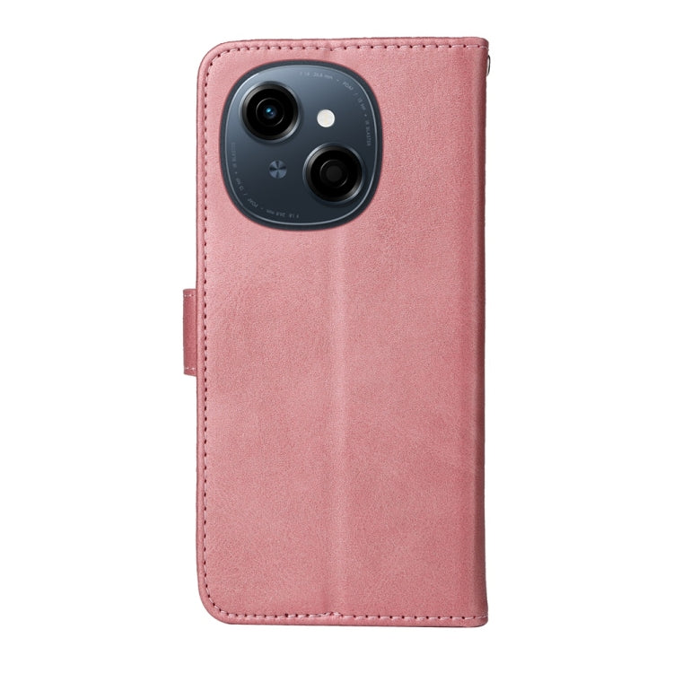 For Tecno Spark Go 1 / Pop 9 / Spark Go 2025 Classic Calf Texture Flip Leather Phone Case