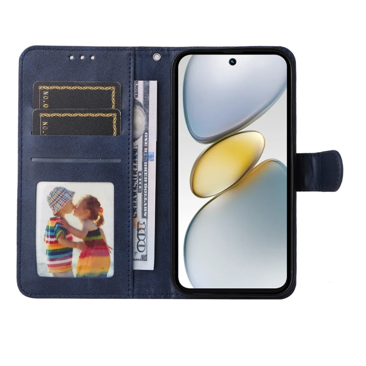 For Tecno Spark Go 1 / Pop 9 / Spark Go 2025 Classic Calf Texture Flip Leather Phone Case