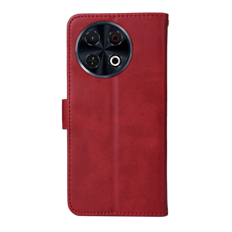 For Tecno Spark 30 Pro 4G Classic Calf Texture Flip Leather Phone Case