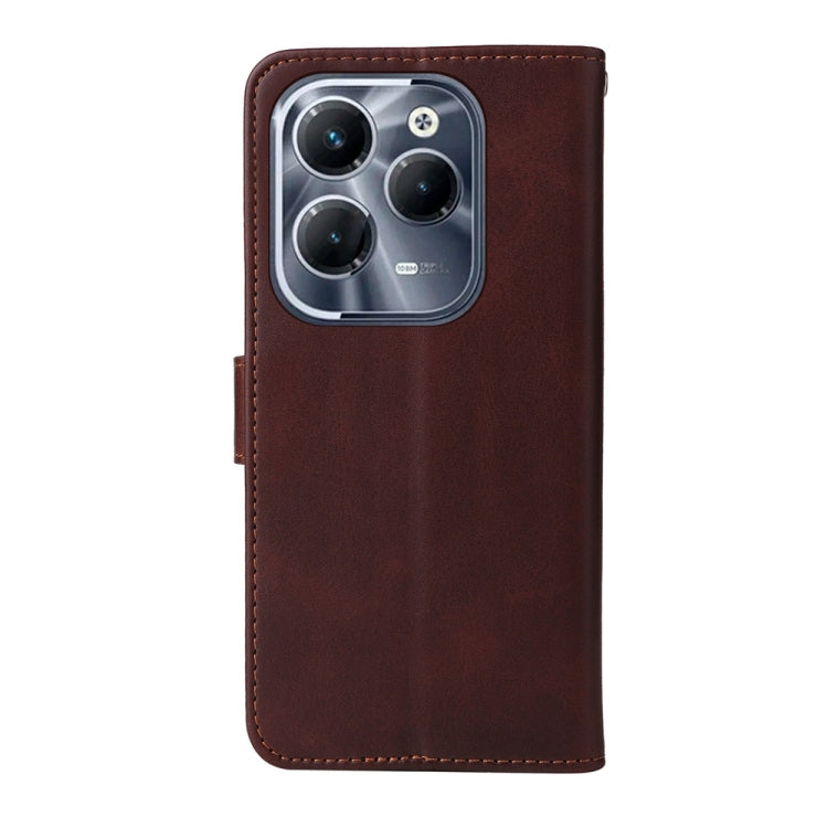For Infinix Hot 40 / Hot 40 Pro Classic Calf Texture Flip Leather Phone Case