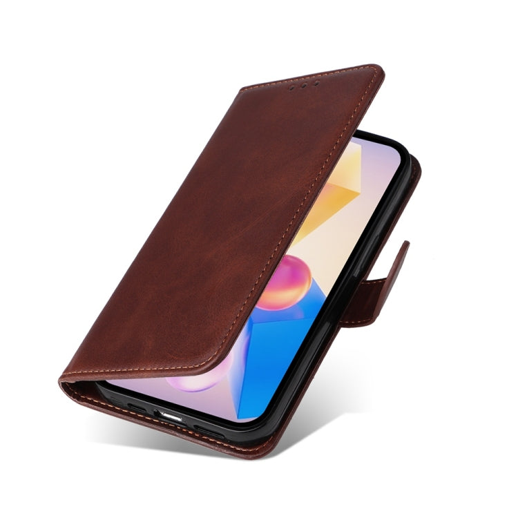 For Infinix Hot 40 / Hot 40 Pro Classic Calf Texture Flip Leather Phone Case