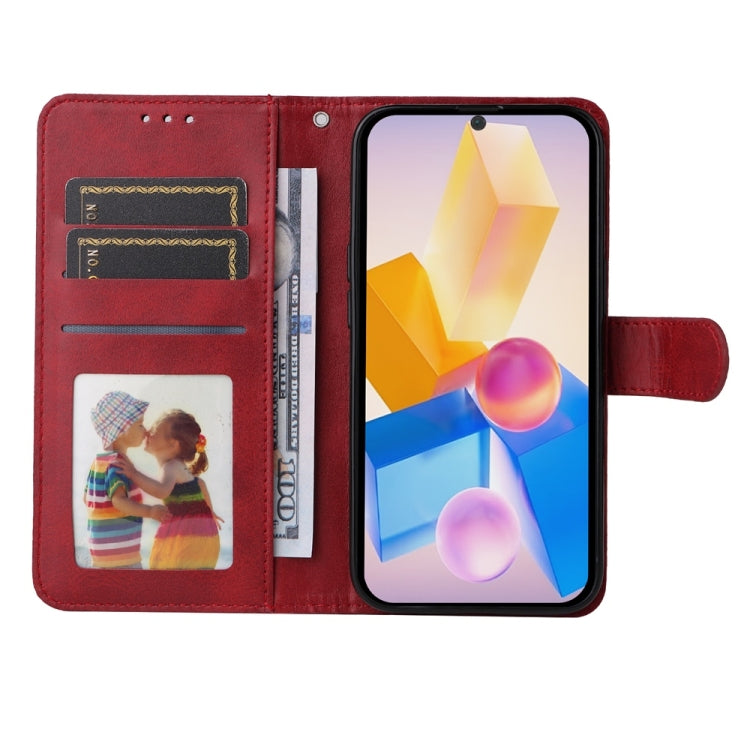 For Infinix Hot 40 / Hot 40 Pro Classic Calf Texture Flip Leather Phone Case
