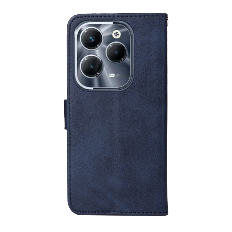 For Infinix Hot 40 / Hot 40 Pro Classic Calf Texture Flip Leather Phone Case