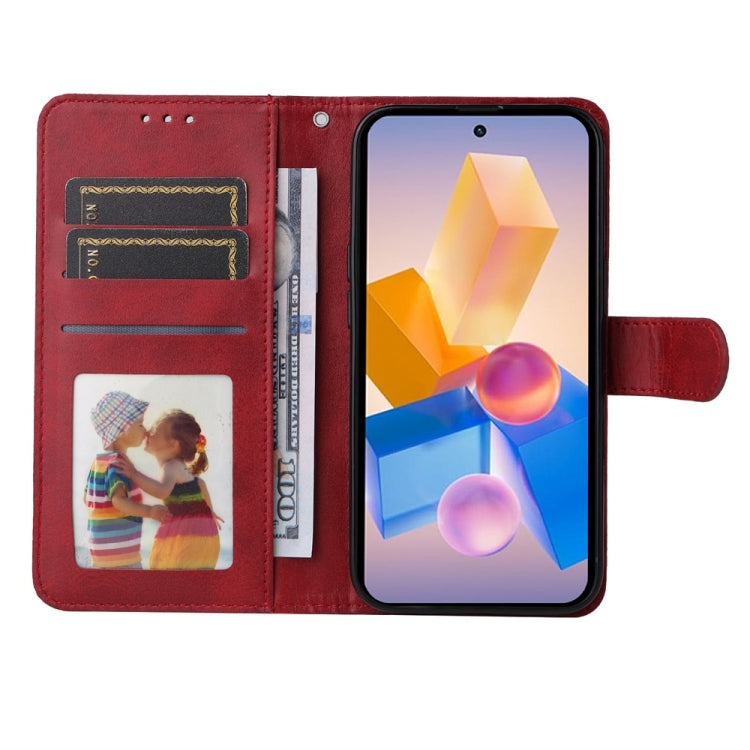 For Infinix Hot 40i Classic Calf Texture Flip Leather Phone Case