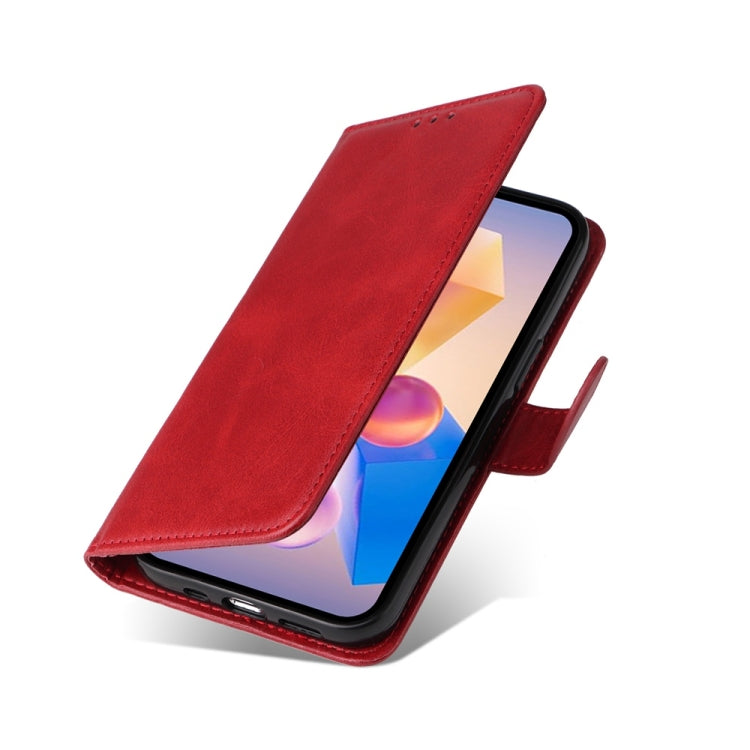For Infinix Hot 40i Classic Calf Texture Flip Leather Phone Case