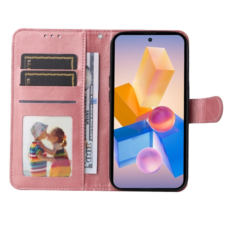 For Infinix Hot 40i Classic Calf Texture Flip Leather Phone Case