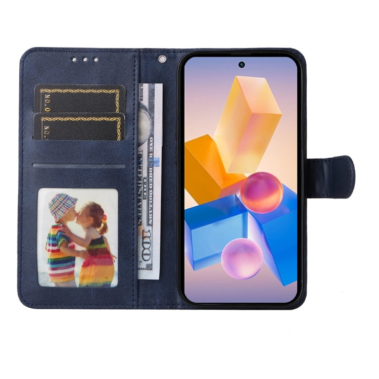 For Infinix Hot 40i Classic Calf Texture Flip Leather Phone Case