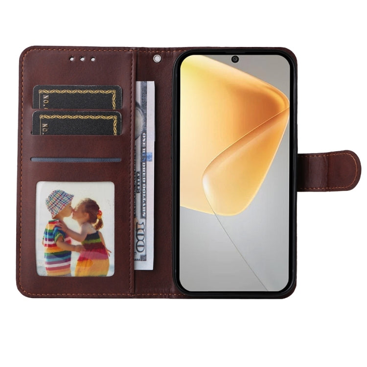 For Infinix Hot 50 4G Classic Calf Texture Flip Leather Phone Case
