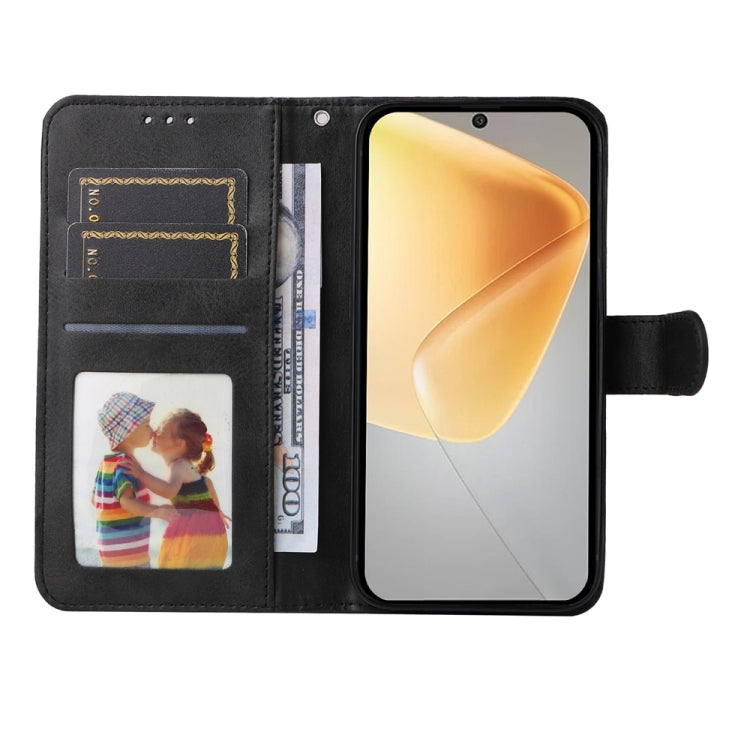 For Infinix Hot 50 4G Classic Calf Texture Flip Leather Phone Case