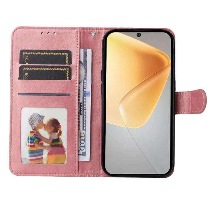 For Infinix Hot 50 4G Classic Calf Texture Flip Leather Phone Case