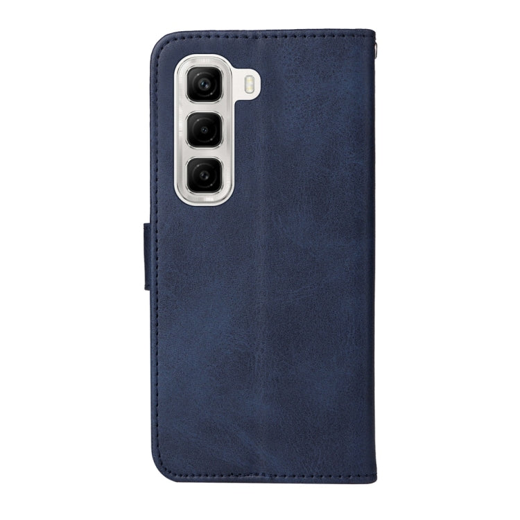 For Infinix Hot 50 4G Classic Calf Texture Flip Leather Phone Case