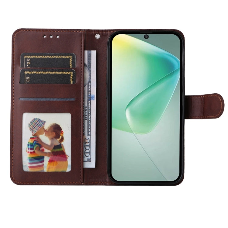 For Infinix Hot 50 5G Classic Calf Texture Flip Leather Phone Case