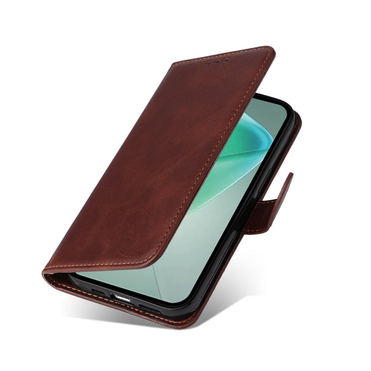 For Infinix Hot 50 5G Classic Calf Texture Flip Leather Phone Case