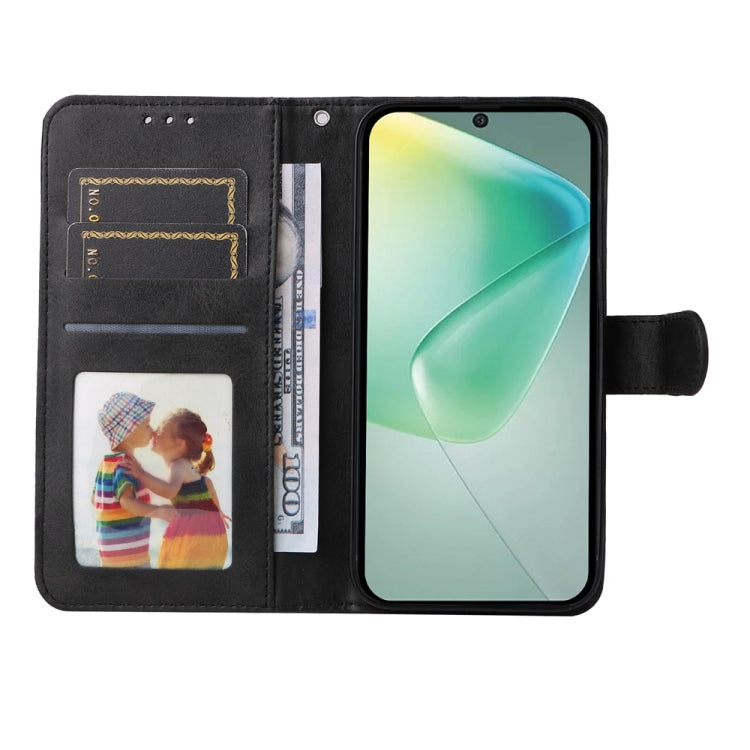 For Infinix Hot 50 5G Classic Calf Texture Flip Leather Phone Case