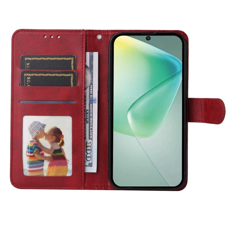 For Infinix Hot 50 5G Classic Calf Texture Flip Leather Phone Case