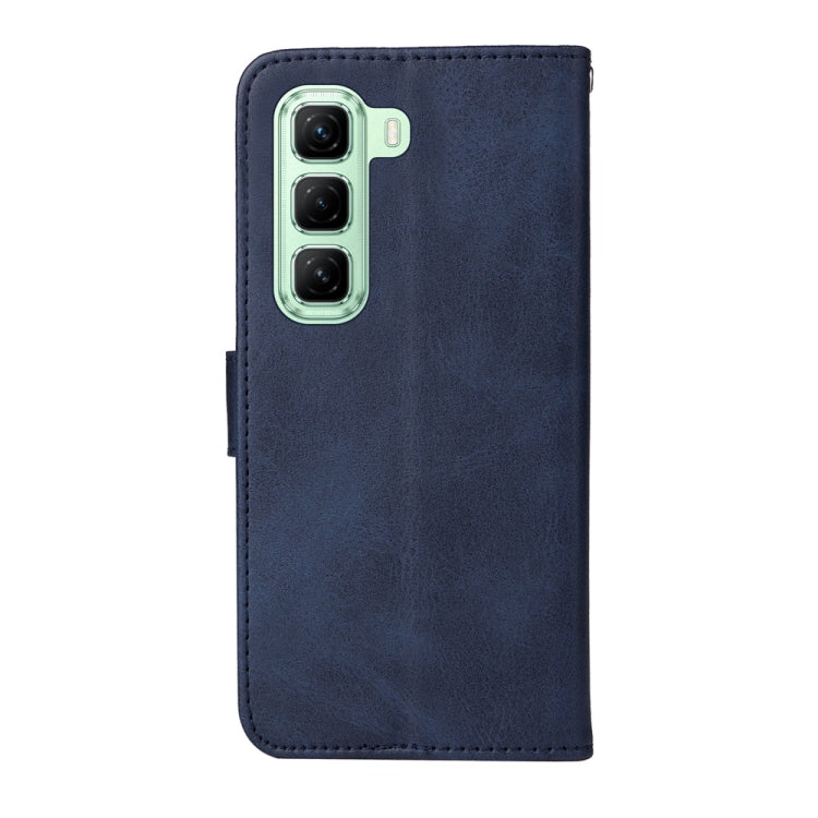 For Infinix Hot 50 5G Classic Calf Texture Flip Leather Phone Case