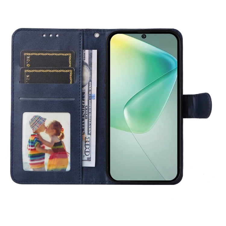For Infinix Hot 50 5G Classic Calf Texture Flip Leather Phone Case