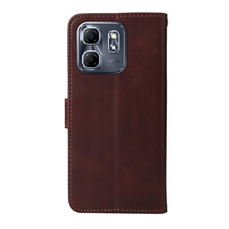 For Infinix Hot 50i / Smart 9 Classic Calf Texture Flip Leather Phone Case