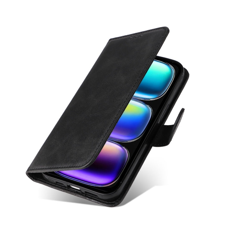 For Infinix Hot 50i / Smart 9 Classic Calf Texture Flip Leather Phone Case