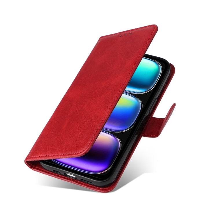 For Infinix Hot 50i / Smart 9 Classic Calf Texture Flip Leather Phone Case