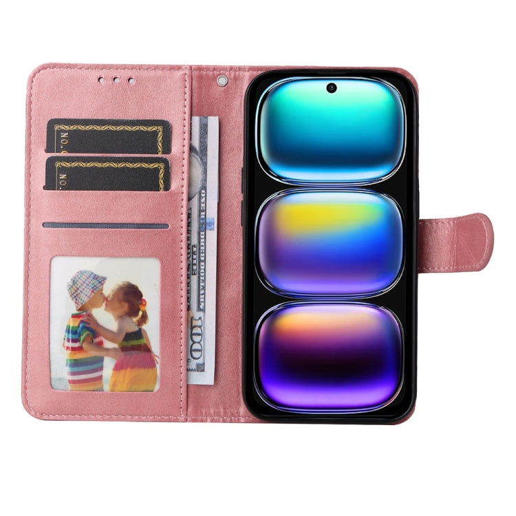 For Infinix Hot 50i / Smart 9 Classic Calf Texture Flip Leather Phone Case