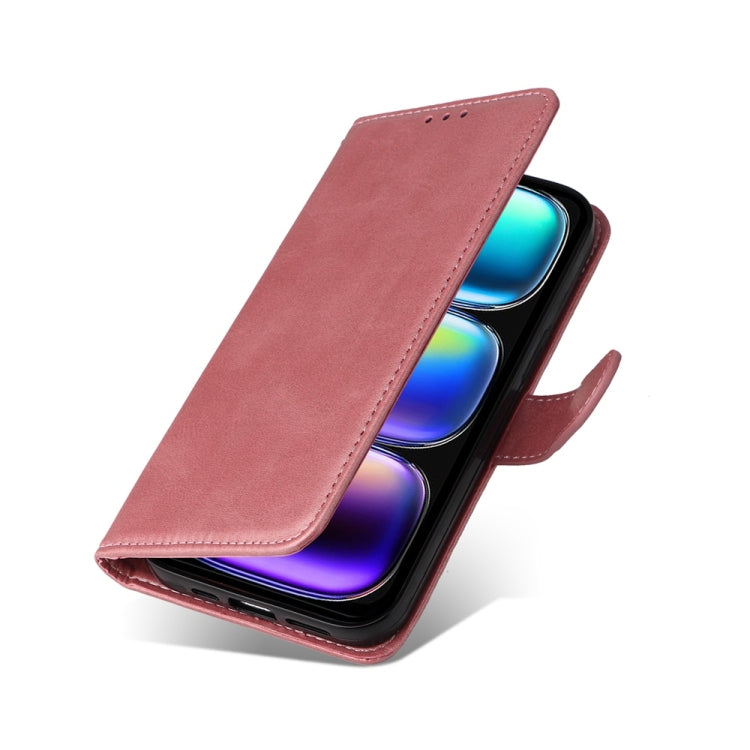 For Infinix Hot 50i / Smart 9 Classic Calf Texture Flip Leather Phone Case