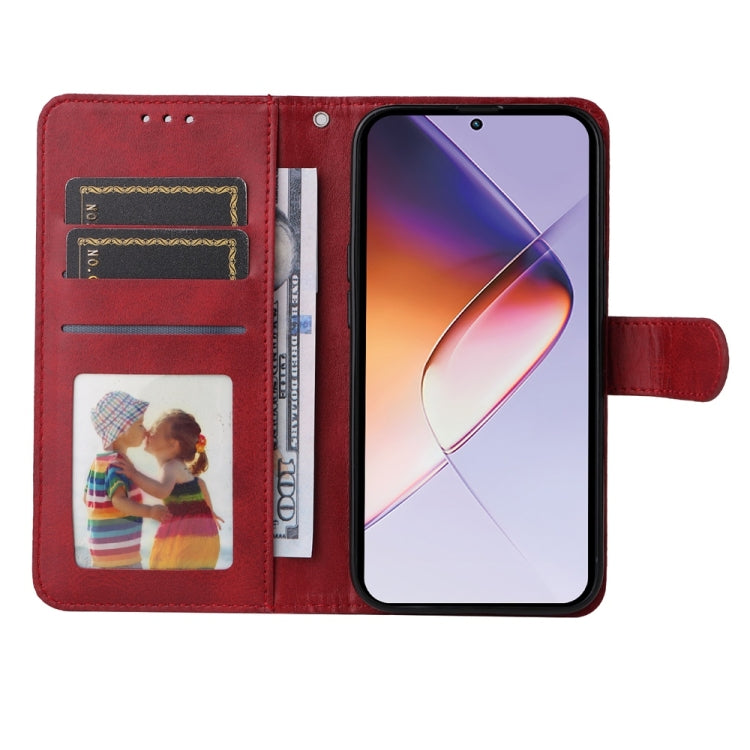 For Infinix Note 40 4G Classic Calf Texture Flip Leather Phone Case
