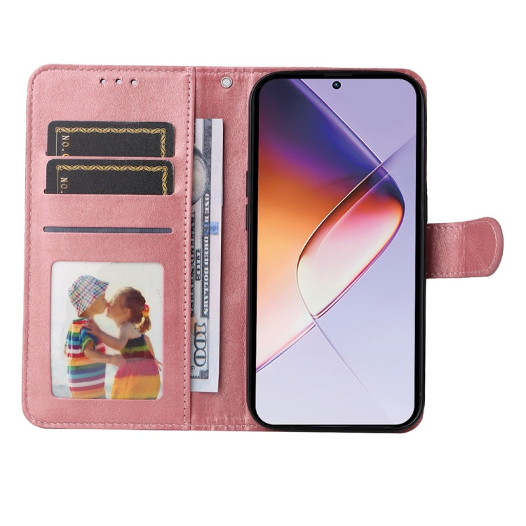 For Infinix Note 40 4G Classic Calf Texture Flip Leather Phone Case